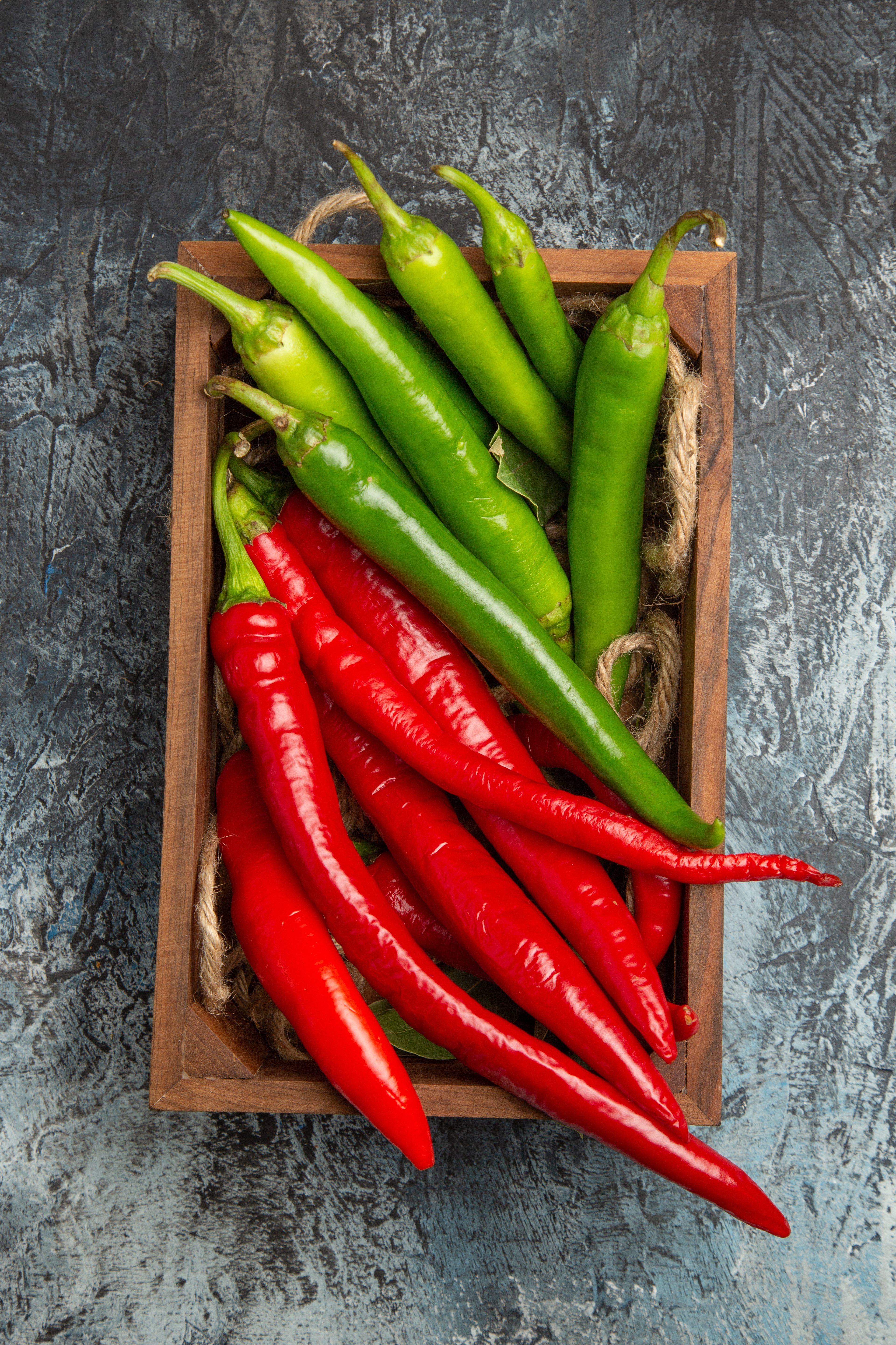 Green & Red chilli